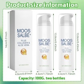 Pommade à la mousse plus pommade à la mousse pour le visage - Vainqueur du test - Crème anti-rides - Crème de mousse - Répara...