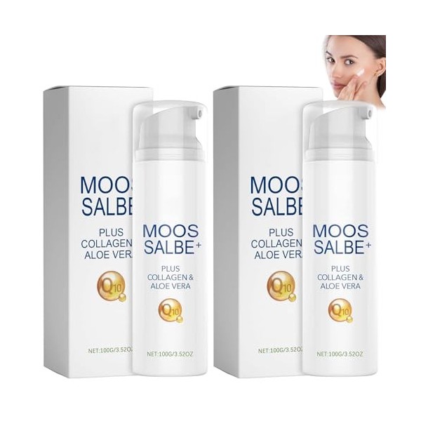 Pommade à la mousse plus pommade à la mousse pour le visage - Vainqueur du test - Crème anti-rides - Crème de mousse - Répara...