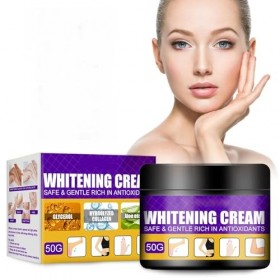 Crème Blanchissante Whitening Cream Crème Eclaircissante Sérum Éclaircissant pour les Articulations Crème Hydratante Blanchis