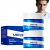 Crème De Maquillage Léger Pour Hommes | Hydratation Intense | Camouflage Des Pores & Imperfections | Teint Unifié | 2 Pièces