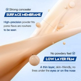 Crème De Maquillage Léger Pour Hommes | Hydratation Intense | Camouflage Des Pores & Imperfections | Teint Unifié | 2 Pièces