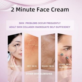 Crème anti-rides haute efficacité au rétinol, Crème Naturelle Anti-âge et Anti-rides pour le Visage Jour et Nuit pour Femmes 