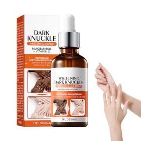 Dark Knuckle Sérum éclaircissant pour la peau, 50 ml, sérum blanchissant, crème blanchissante, répare la mélanine, améliore l