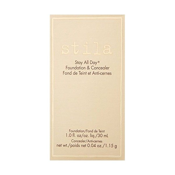 stila - Stay All Day Foundation and Concealer Light 3 Anti-cernes / Correcteurs