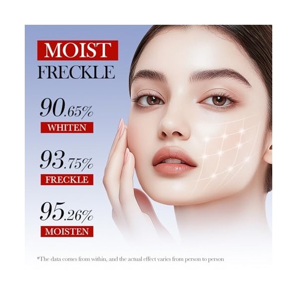 Lot de 2 sérum blanchissant et décapant les taches pour le visage, sérum pur à la niacinamide pour le visage, sérum correcteu