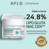 APLB Crème visage au glutathion et niacinamide | Niac CEN™ Lipo Gluta 24,8% 1,86 FL.OZ/Soin de la peau coréen, hydratation pr