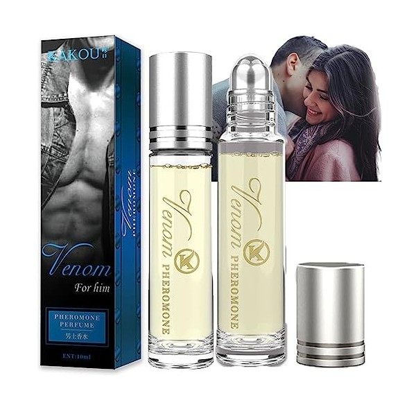 Phereau Perfume for Women Men Roll On, Pheromone Perfume Venom, Venom Scents Pheromones, Pheromone Oil Perfume for Women to A