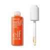 e.l.f. SKIN Bright Icon Vitamin C + E + Ferulic Serum Mini, sérum illuminateur et apaisant pour le visage, aide à unifier le ...