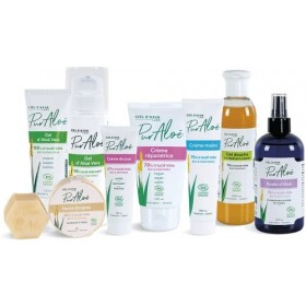 Pur Aloé Crème Visage Intense, Noir, 50 ml Lot de 2 Crème Jour et Nuit