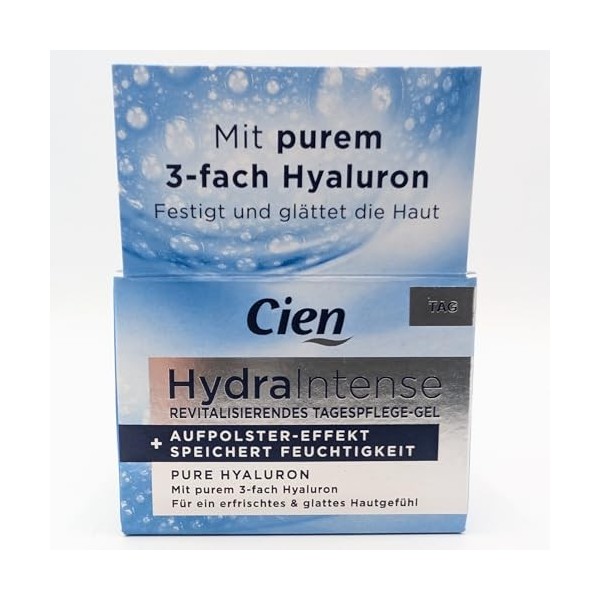 Cien Hydra Intense Gel de jour triple acide hyaluronique 1 x 50 ml