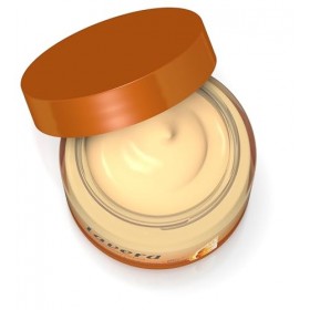 lavera Glow by Nature Crème 3en1 vitamine C - agit contre le stress oxydatif et les radicaux libres -pour une peau saine, uni