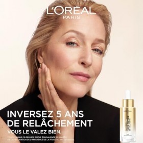 L’Oréal Paris - Sérum Anti-Relâchement Cutané et Anti-Âge - Raffermit et Réduit les Tâches - Avec des Peptides de Micro-Colla