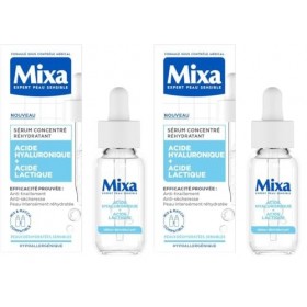 Mixa - Sérum Concentré Réhydratant - Pour Peaux Déshydratées et Sensibles - Enrichi en Acide Hyaluronique et Lactique - 30 ml