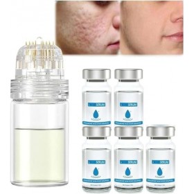 Système de micro-infusion pour le visage, système de micro-infusion pour les lèvres, rouleau de microfléchettes à lacide hya ...