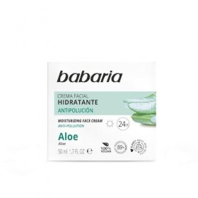 BABARIA CRÈME POUR LE VISAGE HYDRATANTE 24 50ml Crème Jour et Nuit