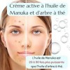 Green idea - Manuka Crème anti-acné – Crème Anti-Imperfections - Anti Boutons – Crème pour le visage à lhuile darbre à thé 