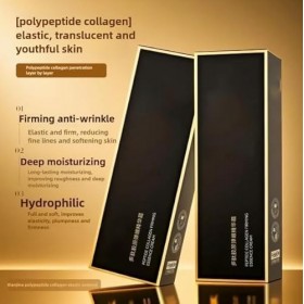 Lotion anti-rides au collagène micromoléculaire, crème raffermissante et liftante, réduit les rides, améliore la fermeté de l...