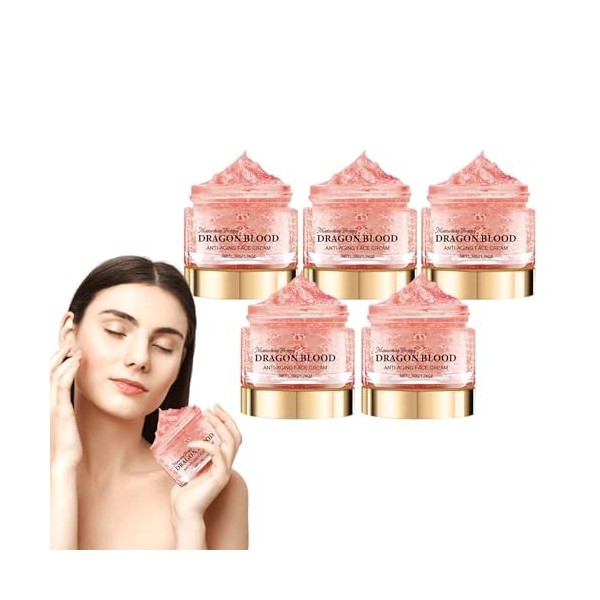 Crème rajeunissante au sang de dragon - Soin hydratant anti-âge pour réduire les rides - Crème hydratante visage pour illumin...