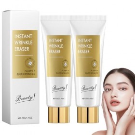 Efface-rides instantané, crème raffermissante pour la peau, sérum anti-âge instantané pour le visage, lifte et raffermit la p...