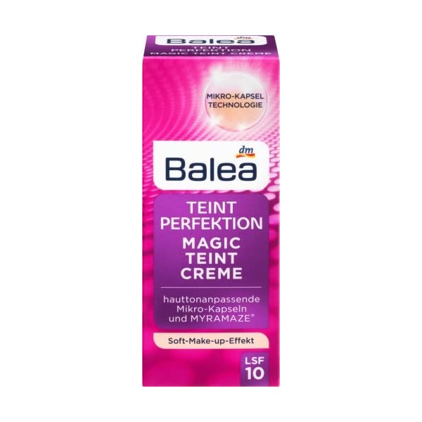 Balea Crème de jour teintée, teint, perfection, magique, teint, 1 x 50 ml
