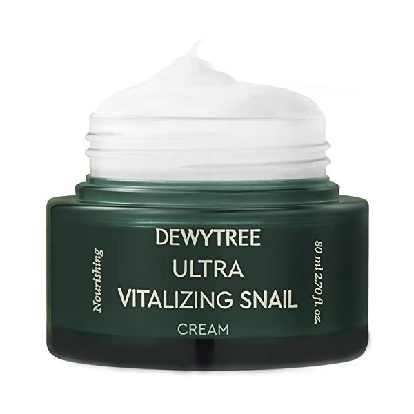 DEWYTREE Ultra Vitalizing Snail Cream 80g Anti aging, Anti Wrinkle Korean Sincare Beauty Dab1108
