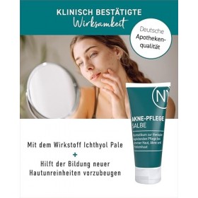 N1 Akne Pflege Salbe verfeinert das Hautbild & hilft Unreinheiten vorzubeugen, 30 ml Onguent