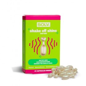 Sérum brillance SOLV Shake off - 14 gélules. Anti-brillance, Resserre les pores, Élimine les impuretés