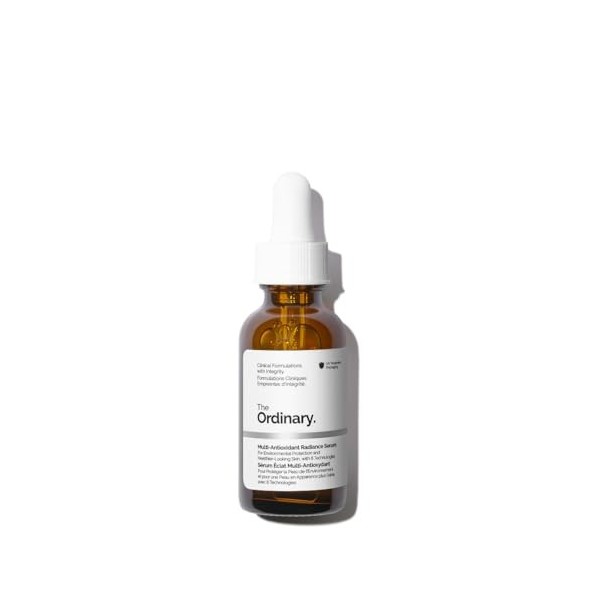 The Ordinary Sérum Éclat Multi-Antioxydant, Formule anti-agression, pour la protection et léclat de la peau, 30 ml
