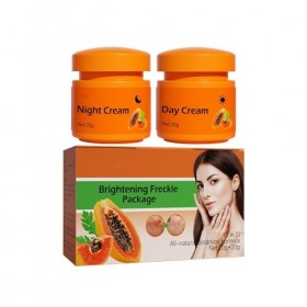 Papaya - Crème blanchissante pour le visage - Élimine la mélanine, lisse la peau et lui donne élasticité et jeunesse - Contie