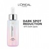 LOreal Paris Brightening Serum, 1% Glycolic Acid, 2% Niacinamide Serum, Visibly Minimizes Spots, Reveals Even Skin Tone, Gly