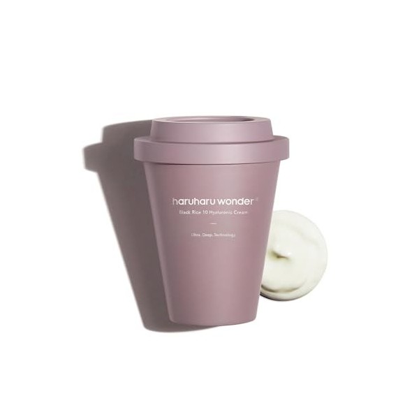 Haruharu Wonder Black Rice 10 Hyaluronic Crème 50 ml Crème Jour et Nuit