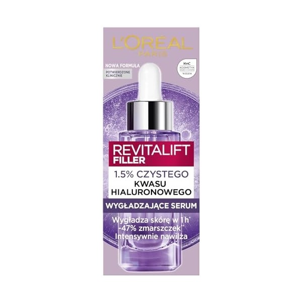 LOREAL PARIS Revitalift Filler 1.5% Hyaluronic Acid Serum 30 ml 