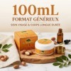 Argan du Maroc – Crème Hydratante Visage & Corps | À l’Huile d’Argan | Restaure la Barrière Cutanée | Convient à Tous Types d