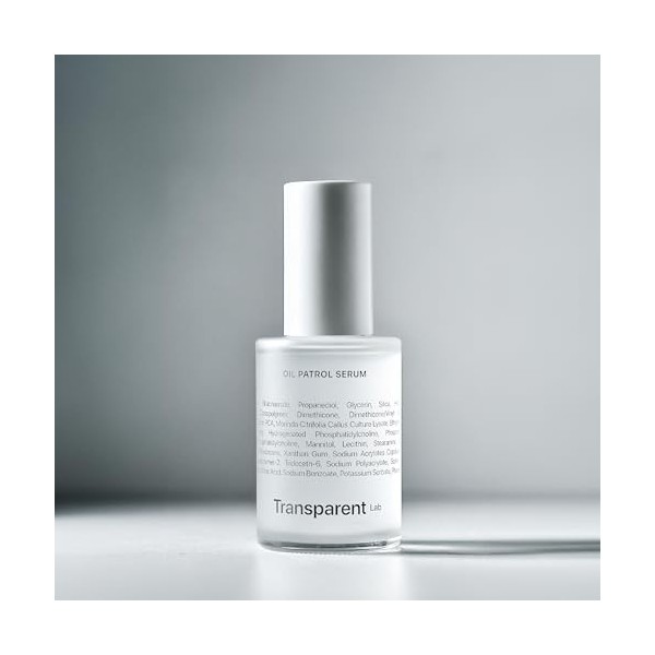 TRANSPARENT LAB OIL PATROL SERUM - Sérum perfectionnant à 10% de Niacinamide