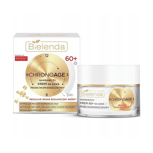 Bielenda Chrono Age 24h Crème De Réparation Anti-Rides 60+ Par Jour