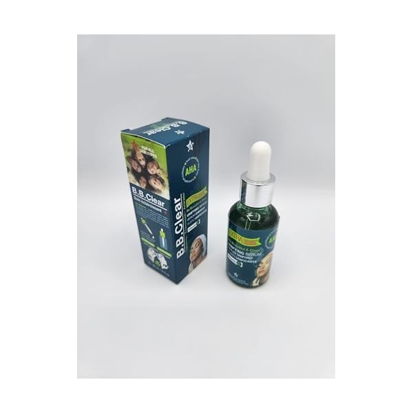 BB CLEAR SÉRUM ÉCLAIRCISSANT AUX ACIDES DE FRUITS. 30ml