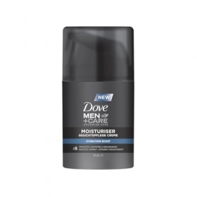 Dove Men+Care Hydration Boost Soin hydratant pour homme Protège et hydrate sans graisser 1 x 50 ml Crème Jour et Nuit