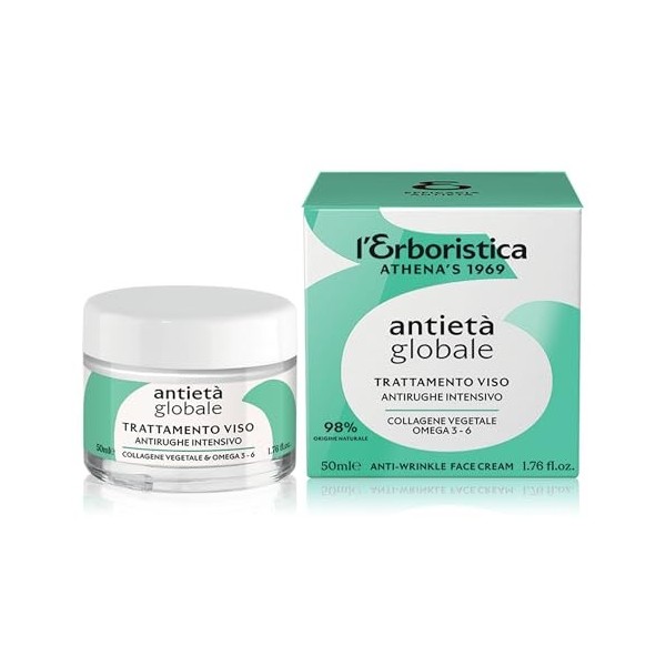 anti-rimpelcrème Global Age 50 ml vegan wit