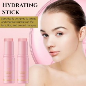 Baumes Anti-âGe Anti-Rides Et Rebondissants,2pcs Wrinkle Bounce Multi Balm Hydratant Tout,Stick de CollagèNe,Baume CollagèNe 