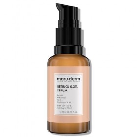 Maruderm Sérum au Rétinol – Soin Visage Anti-Âge | Réduit Rides & Ridules, Améliore la Fermeté & l’Éclat de la Peau, 30 ML