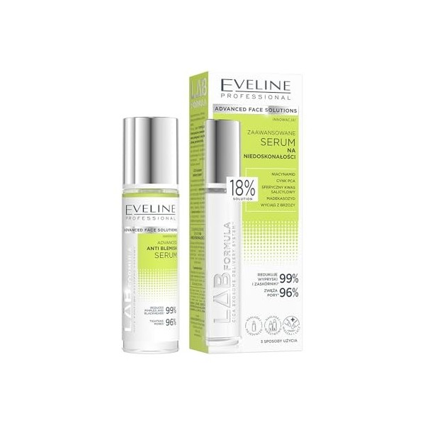 Eveline Cosmetics Lab Formula Sérum Imperfections avancé 30ml