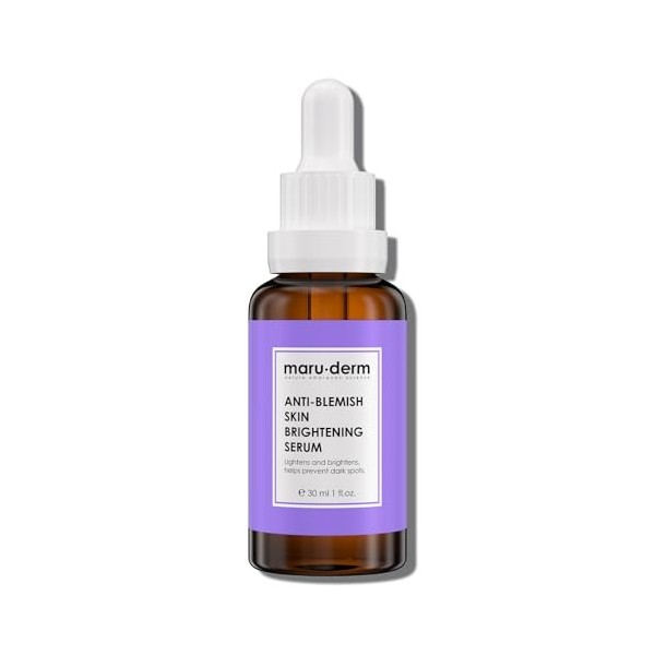 Maruderm Sérum Éclat Anti-Imperfections 5% Niacinamide & 2% Alpha Arbutin – Sérum Visage Unifiant, Anti-Taches & Régulateur d