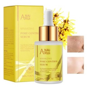 ANAiRUi Sérum raffermissant les pores avec niacinamide et Witch Hazel, sérum minimiseur des pores, contre lexcès dhuile, le