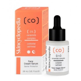 Skincyclopedia Ceramide Serum, sérum visage à lacide hyaluronique et au complexe de céramides 3%, hydrate et renforce la bar