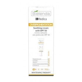 Bielenda Dr Medica Crème apaisante surpigmentation avec SPF 50 pour la journée, 50 ml