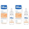 Mixa - Sérum Concentré Anti-Taches - Pour les Teints Ternes - Enrichi en Vitamine C et Acide Glycolique - 30 ml Lot de 2 Crè...