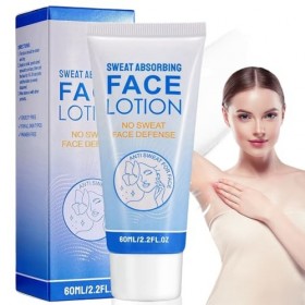 Lotion pour le visage absorbant la sueur, décourage la transpiration, anti-transpirant, lotion anti-transpirante et contrôle 