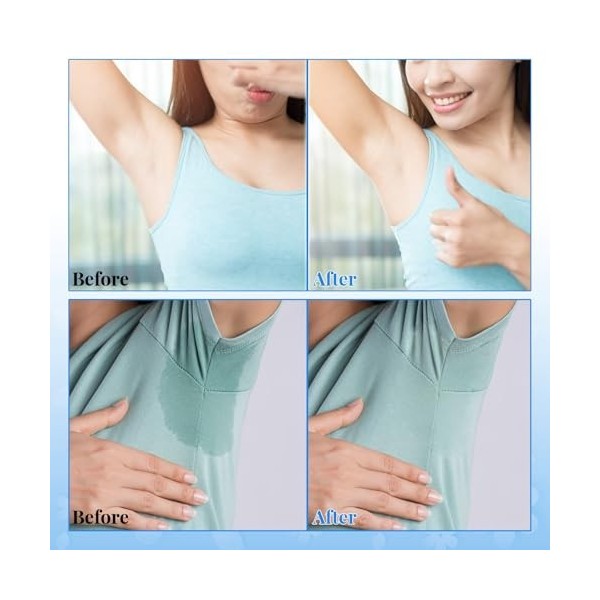 Lotion pour le visage absorbant la sueur, décourage la transpiration, anti-transpirant, lotion anti-transpirante et contrôle 