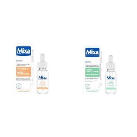 Mixa – Lot de 2 Sérums - Sérum Concentré Anti-Taches Pour Teint Terne et Irrégulier 30 ml + Sérum Concentré Anti-Imperfection