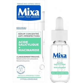 Mixa – Lot de 2 Sérums - Sérum Concentré Anti-Taches Pour Teint Terne et Irrégulier 30 ml + Sérum Concentré Anti-Imperfection
